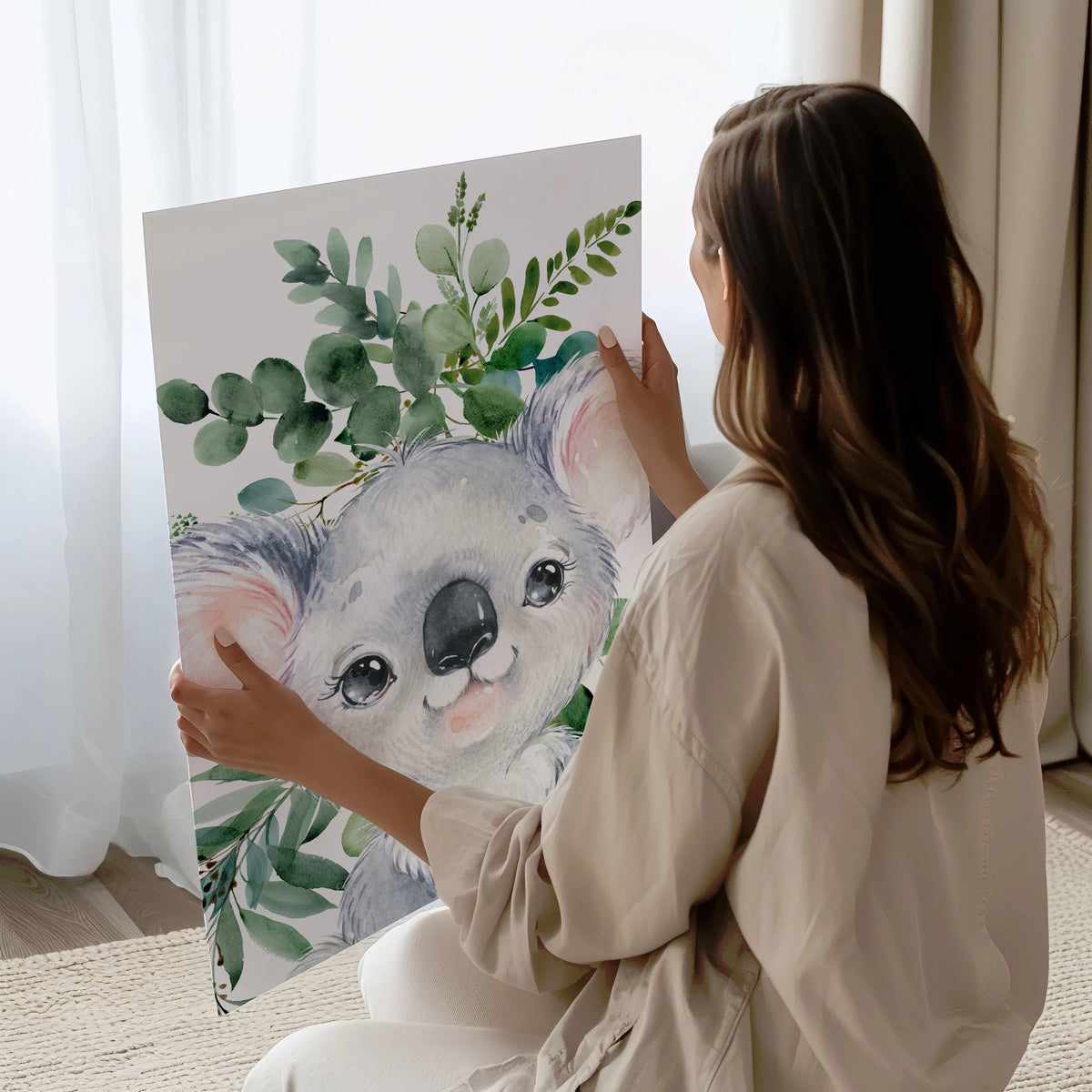 native Australian Koala Print