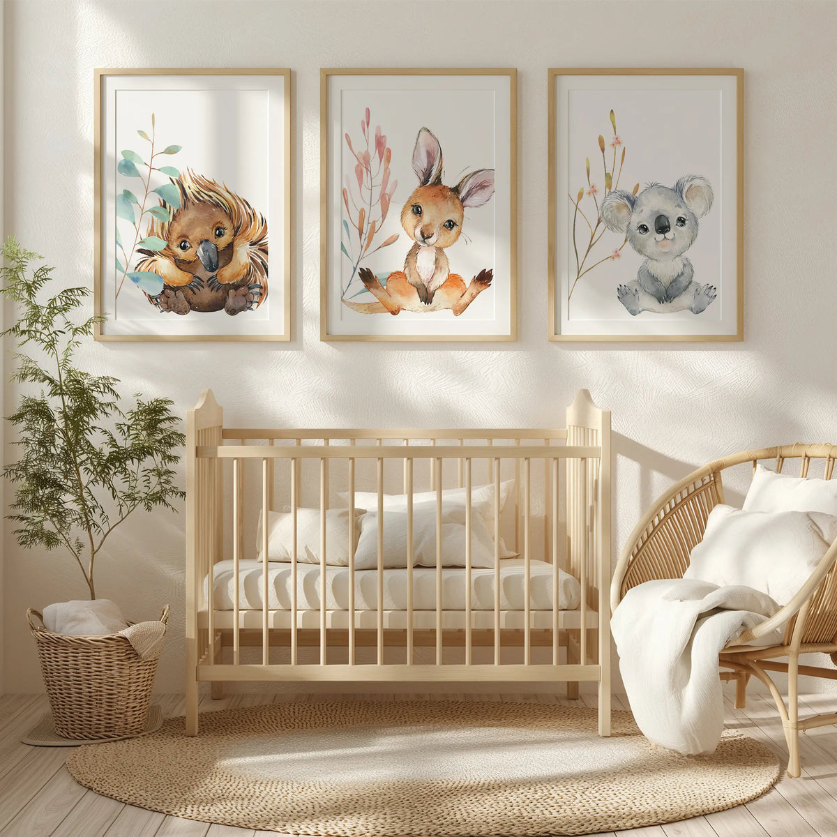 Australian Baby Animal Wall Prints