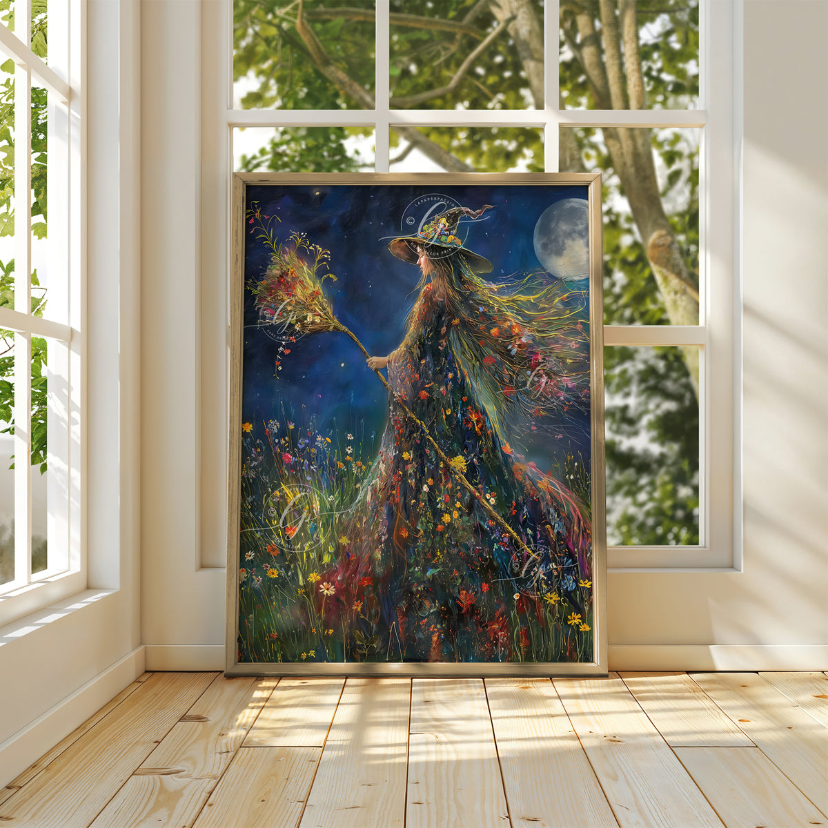 Wildflower Witch Wall Art