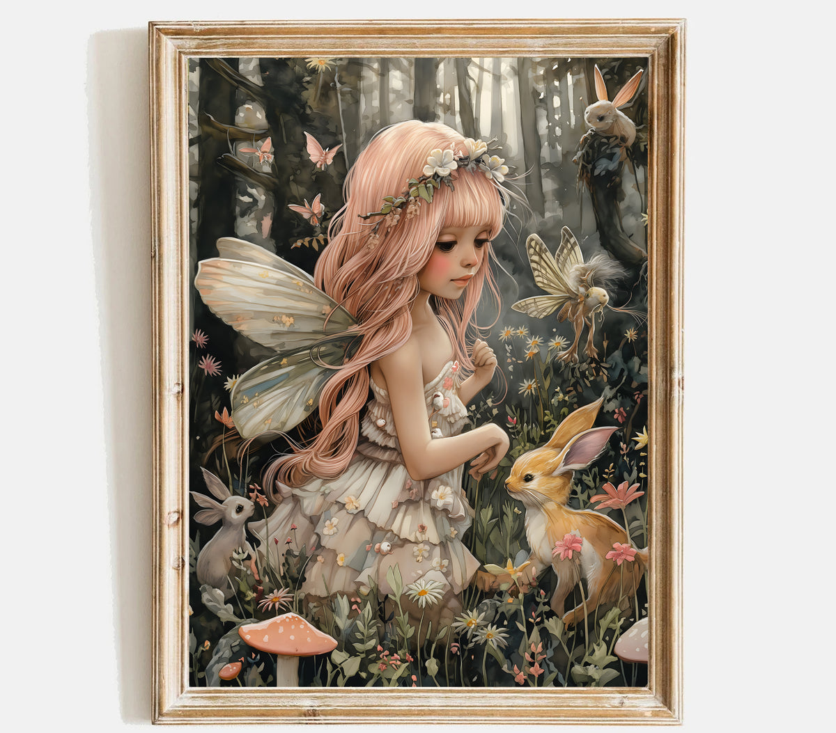 close up image of fairy art