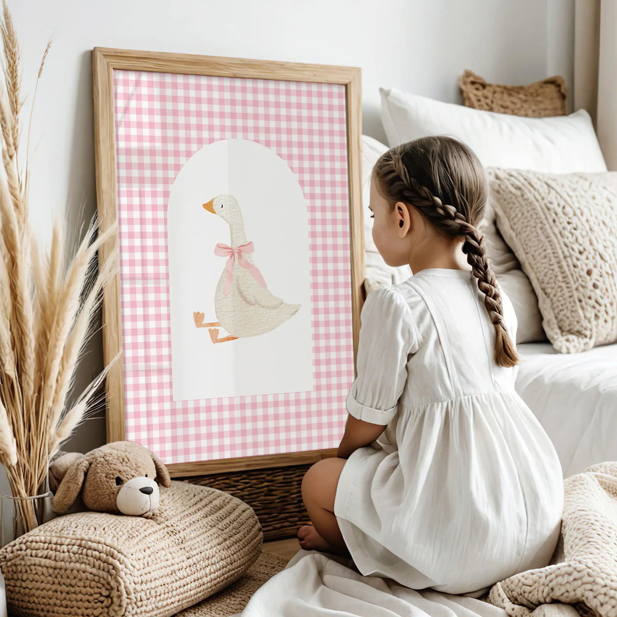 Silly Goose Wall Print