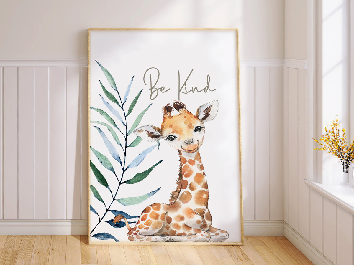 Safari Baby Animals Prints