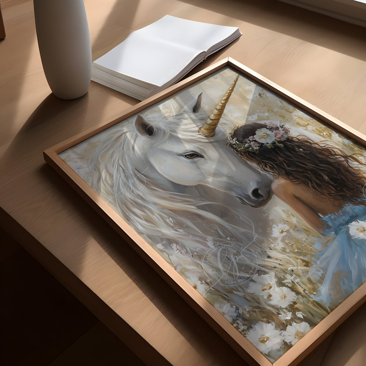 Unicorn Wall Art – Girls' Room Delight