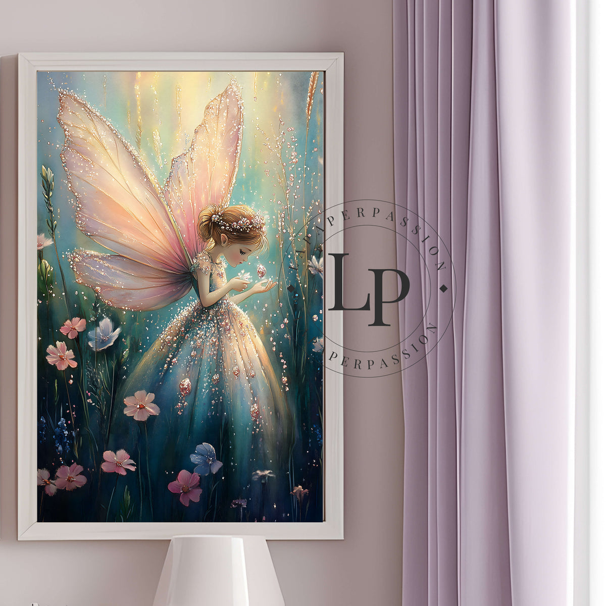 Fairy Prints | Girls Nursery wall art