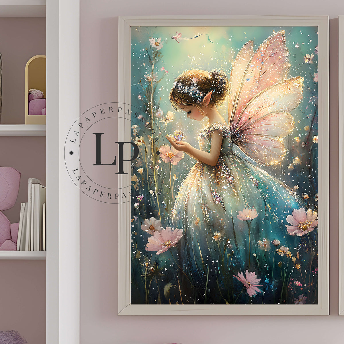 Fairy Prints | Girls Nursery wall art