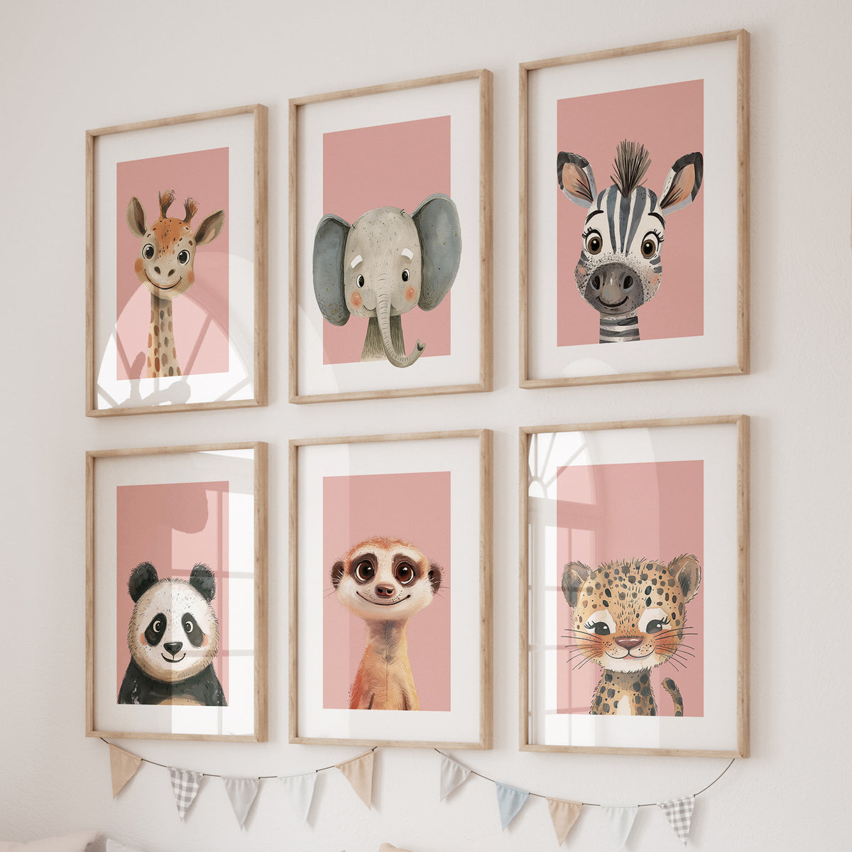 SafariAnimal Nursery Prints