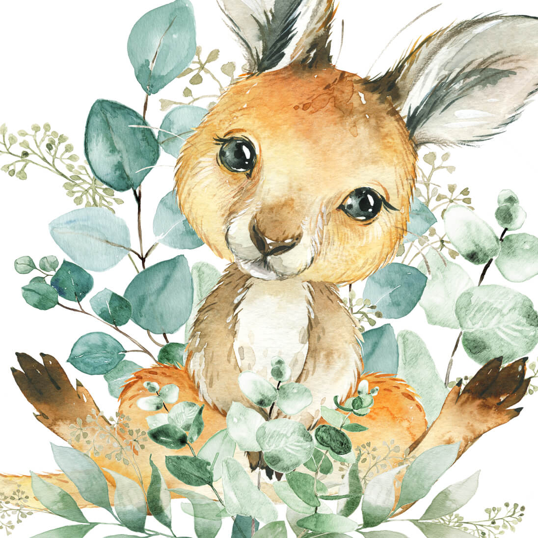 Native Australian animal wall art set
