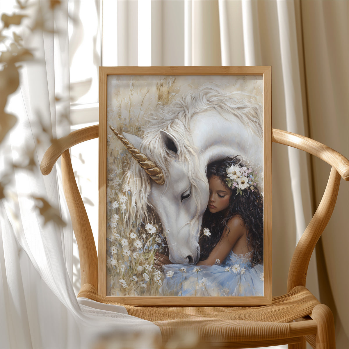 Unicorn Wall Art – Fantasy Decor for Girls