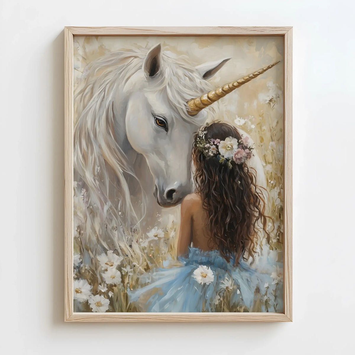 Unicorn Wall Art – Girls' Room Delight