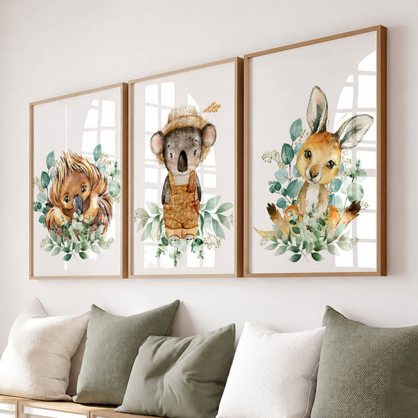 Australian Animal Wall Art – Nursery & Kids Prints - La Paper Passion