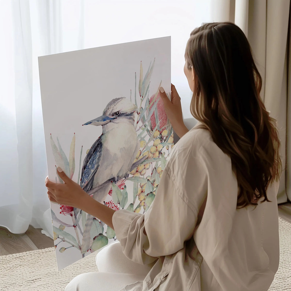 Watercolour Australian Animal Nursery Wall Prints