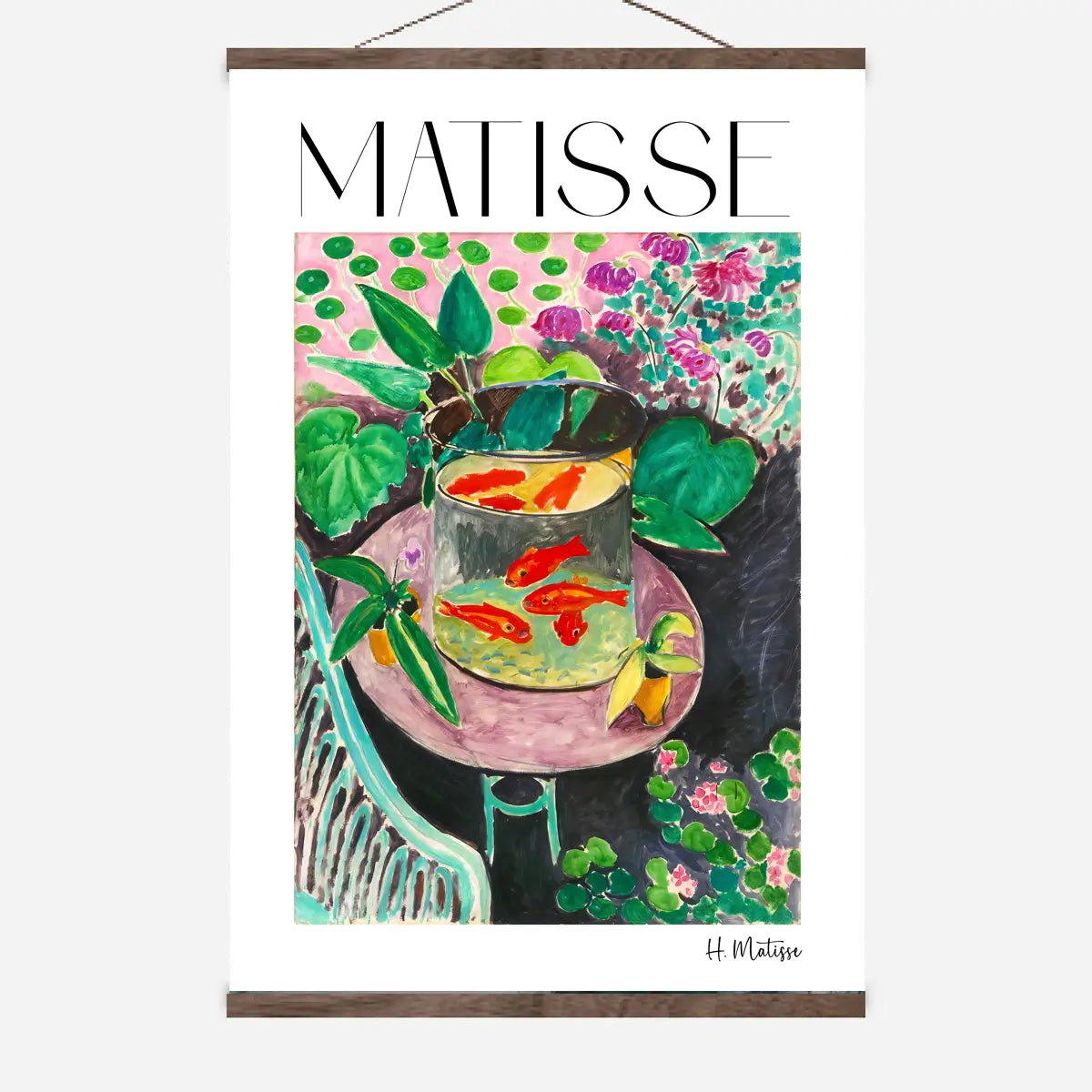 henri matisee canvas print hanging