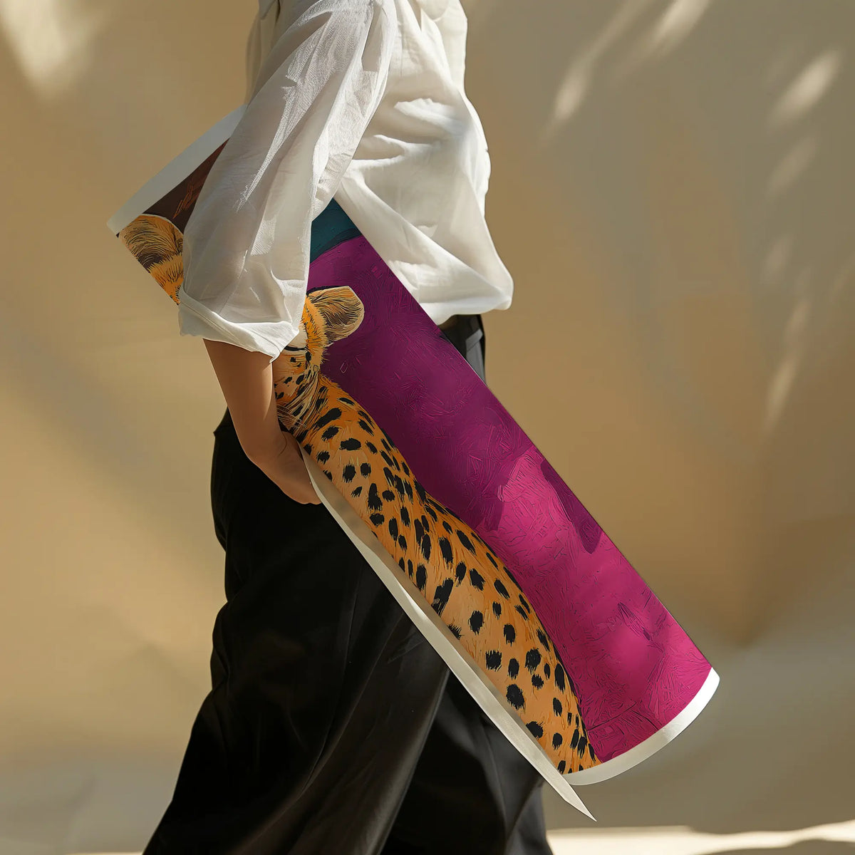 Sleeping Leopard Wall Art