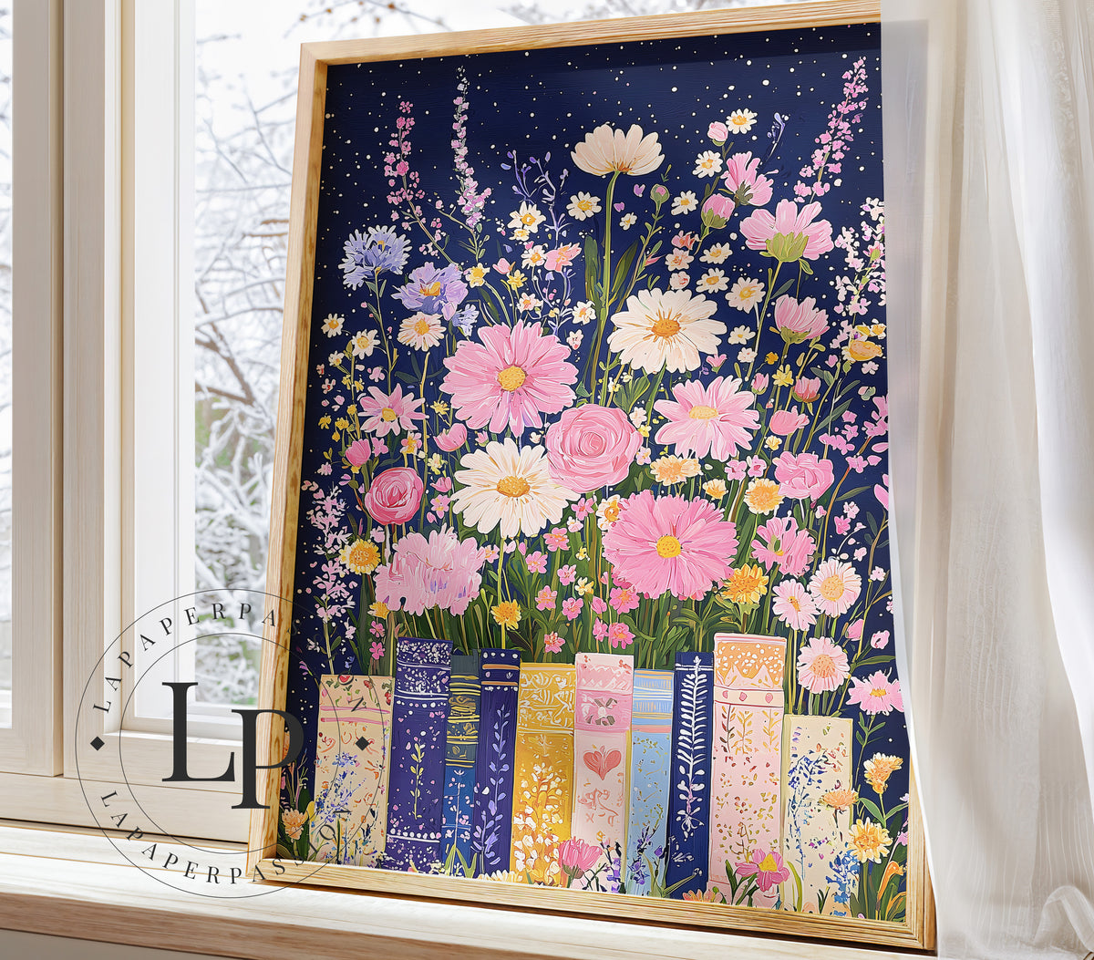 Books - Wall Art for girl's