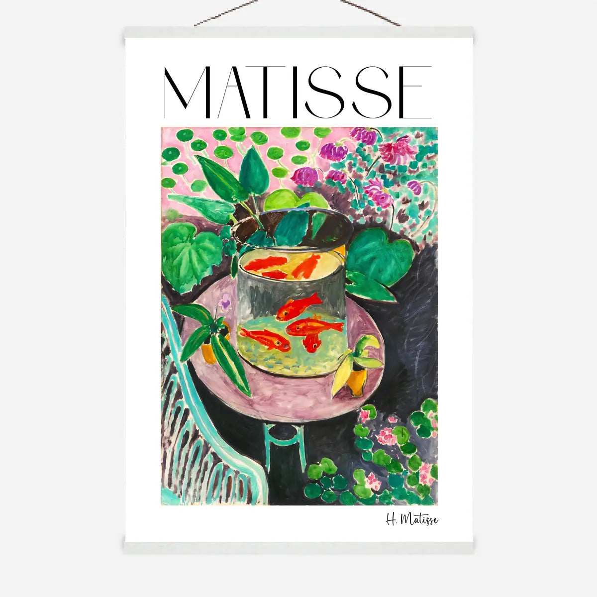 henri matisee canvas print hanging