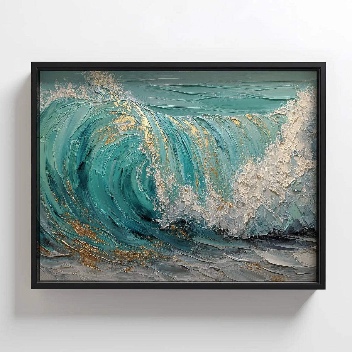 Coastal wave print for Australian home decor
