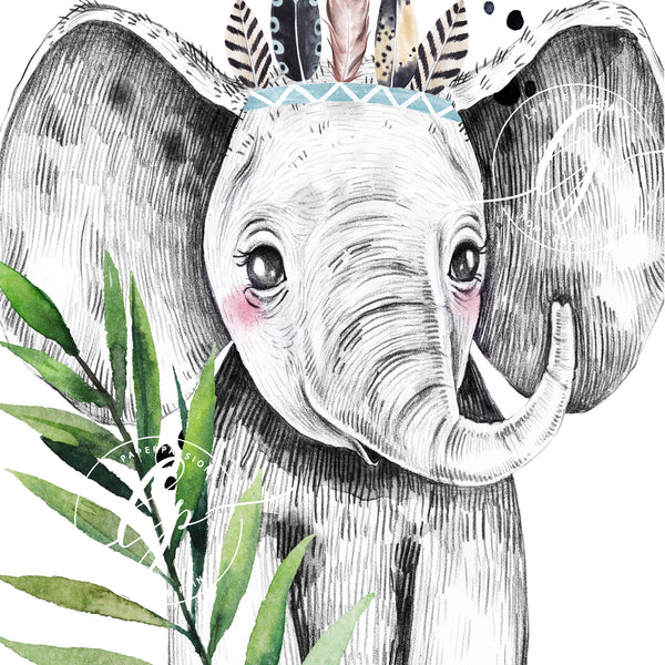 Safari Animal Wall Prints | Lapaperpassion - La Paper Passion