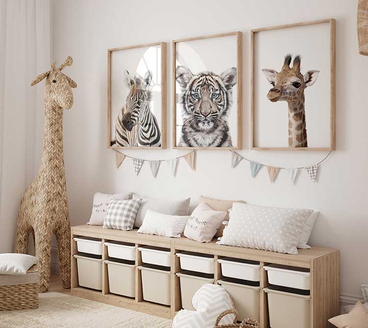 SAFARI ANIMAL PRINTS
