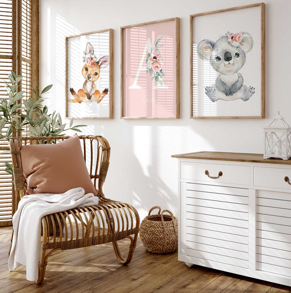 Australian Animal Wall Art – Nursery & Kids Prints - La Paper Passion