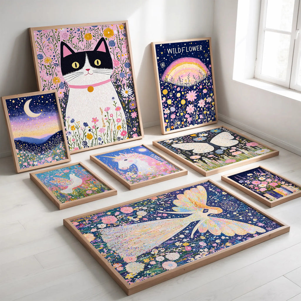 Bloomcore - Flower Wall Art