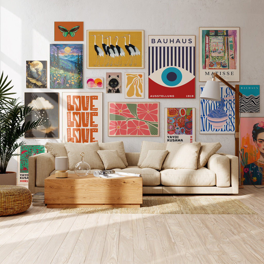 gALLERY iMAGE OF ECLECTIC ART STYLES AVAILABLE