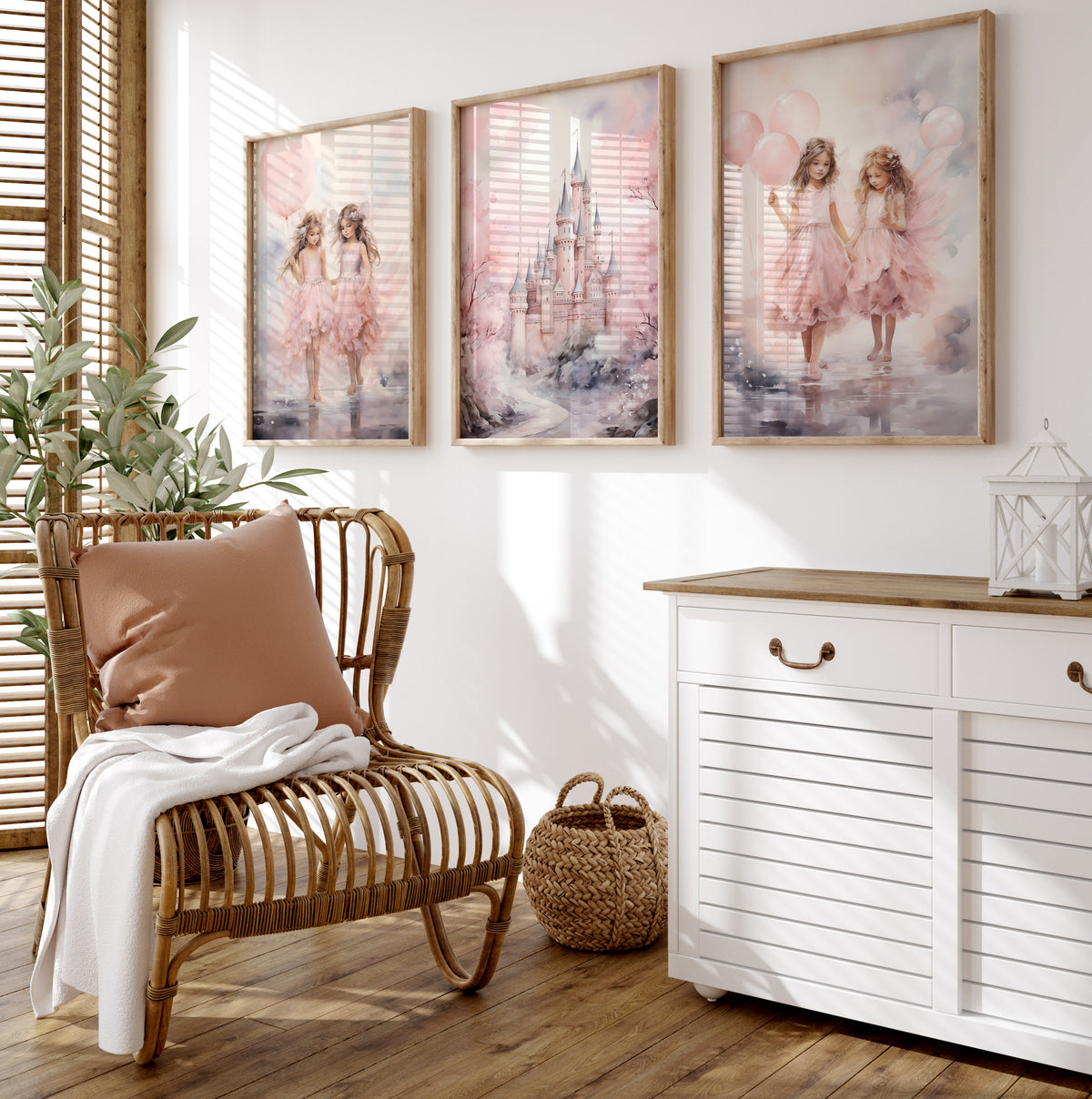 Princess Prints| Girls wall art