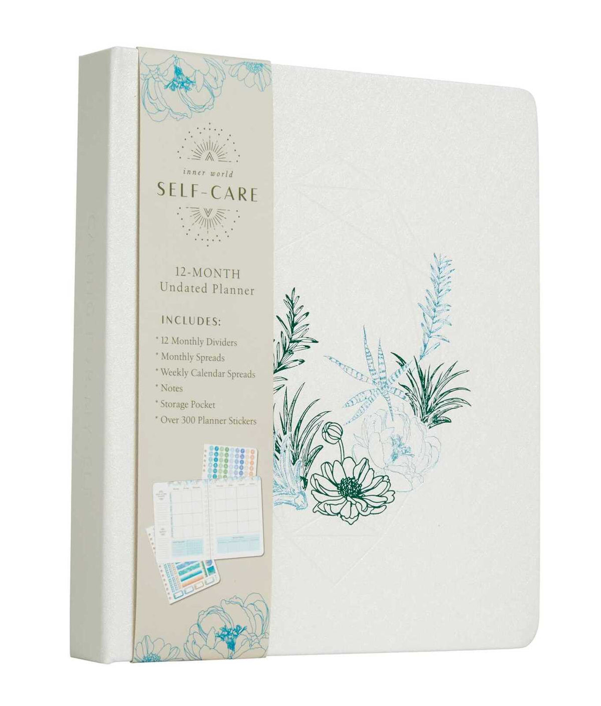 Self-Care 12-Month Undated Planner | Planner Diary