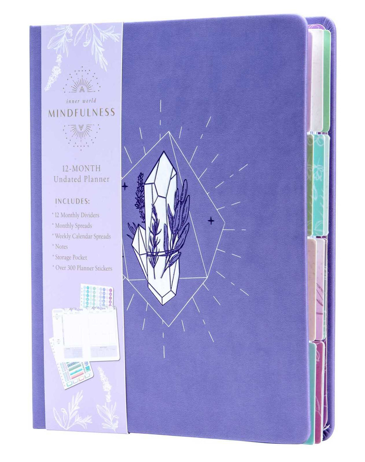 Mindfullness 12-Month Undated Planner | Planner Diary