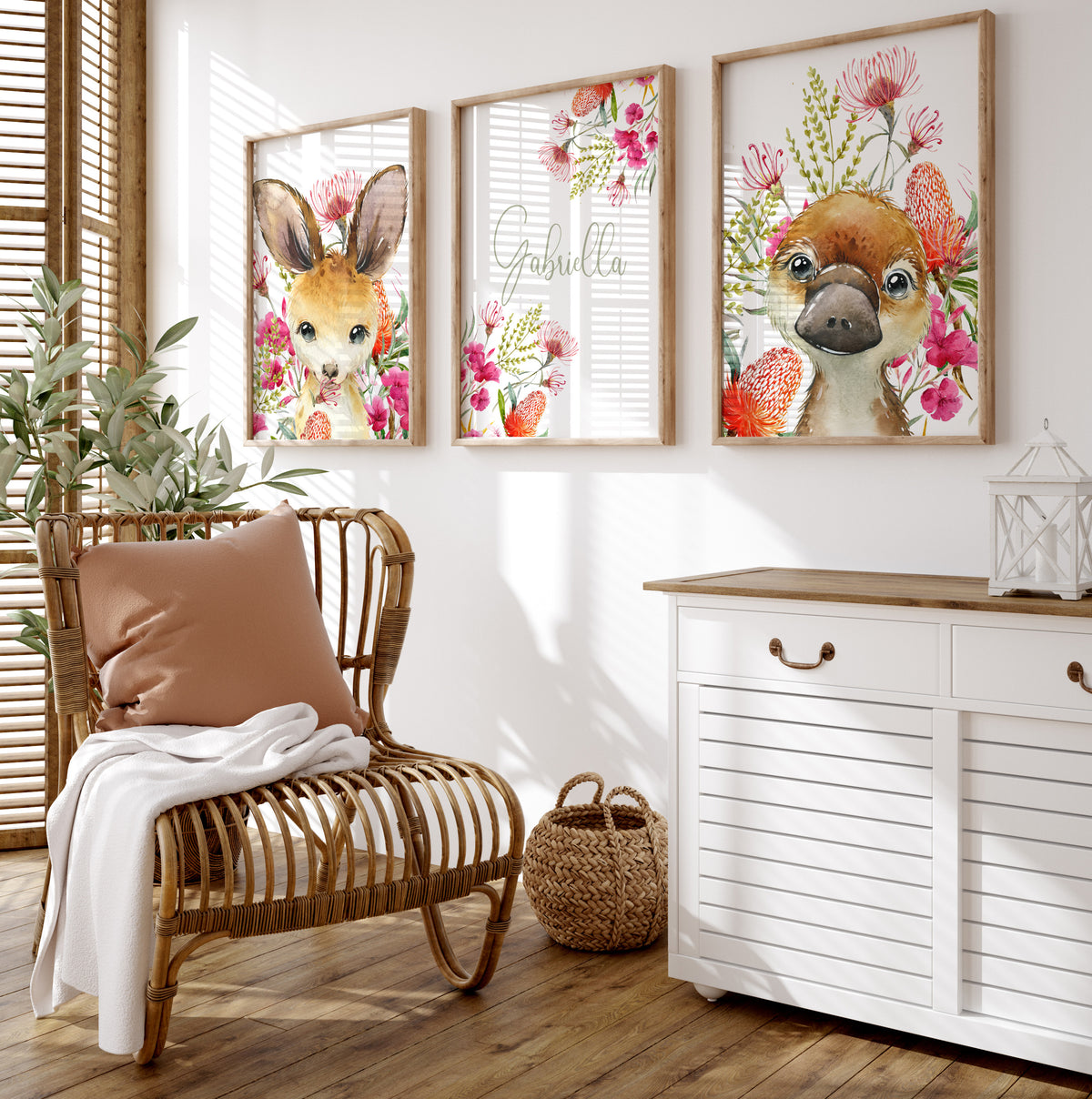 Australian Baby Animal Wall Prints