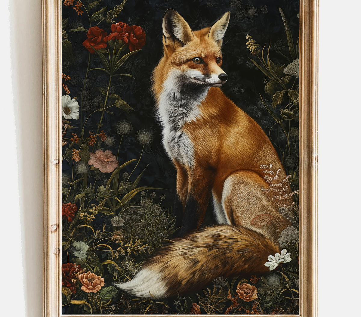 Red Fox Wall Art Print