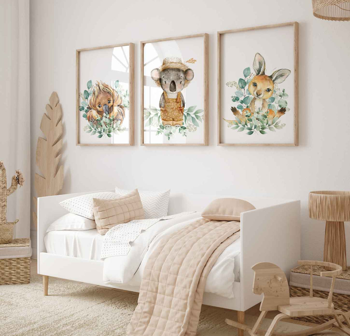 Australian Animal Wall Prints Nursery Prints