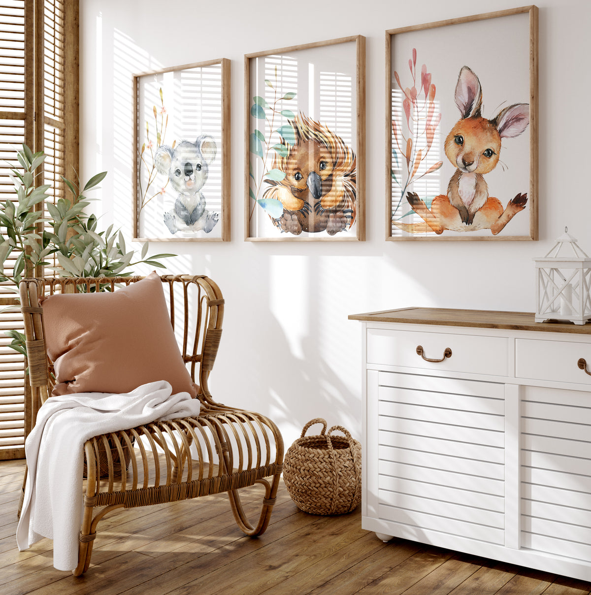 Australian Baby Animal Wall Prints