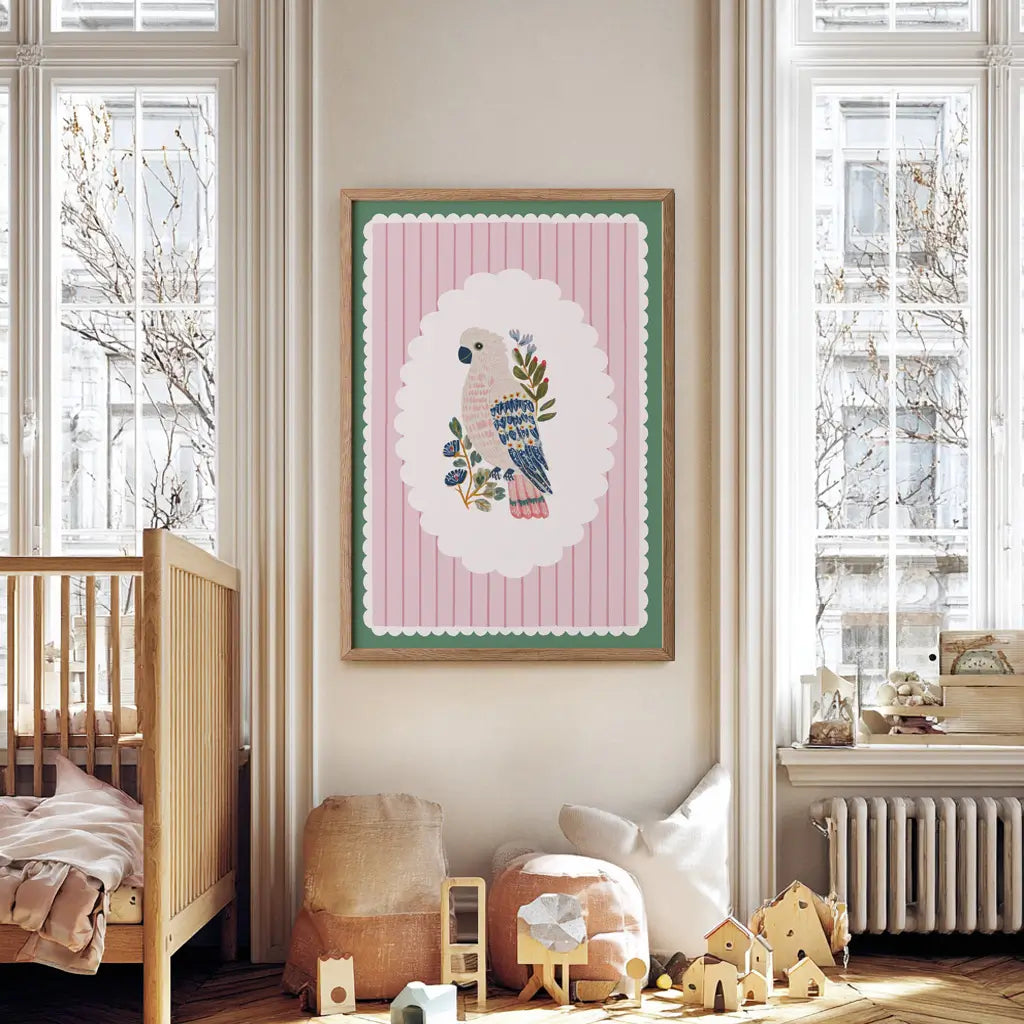 Galah Art Print-Australian Animal Poster