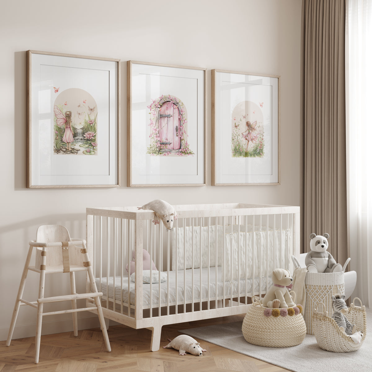 Fairy Garden wall prints - Nursery prints