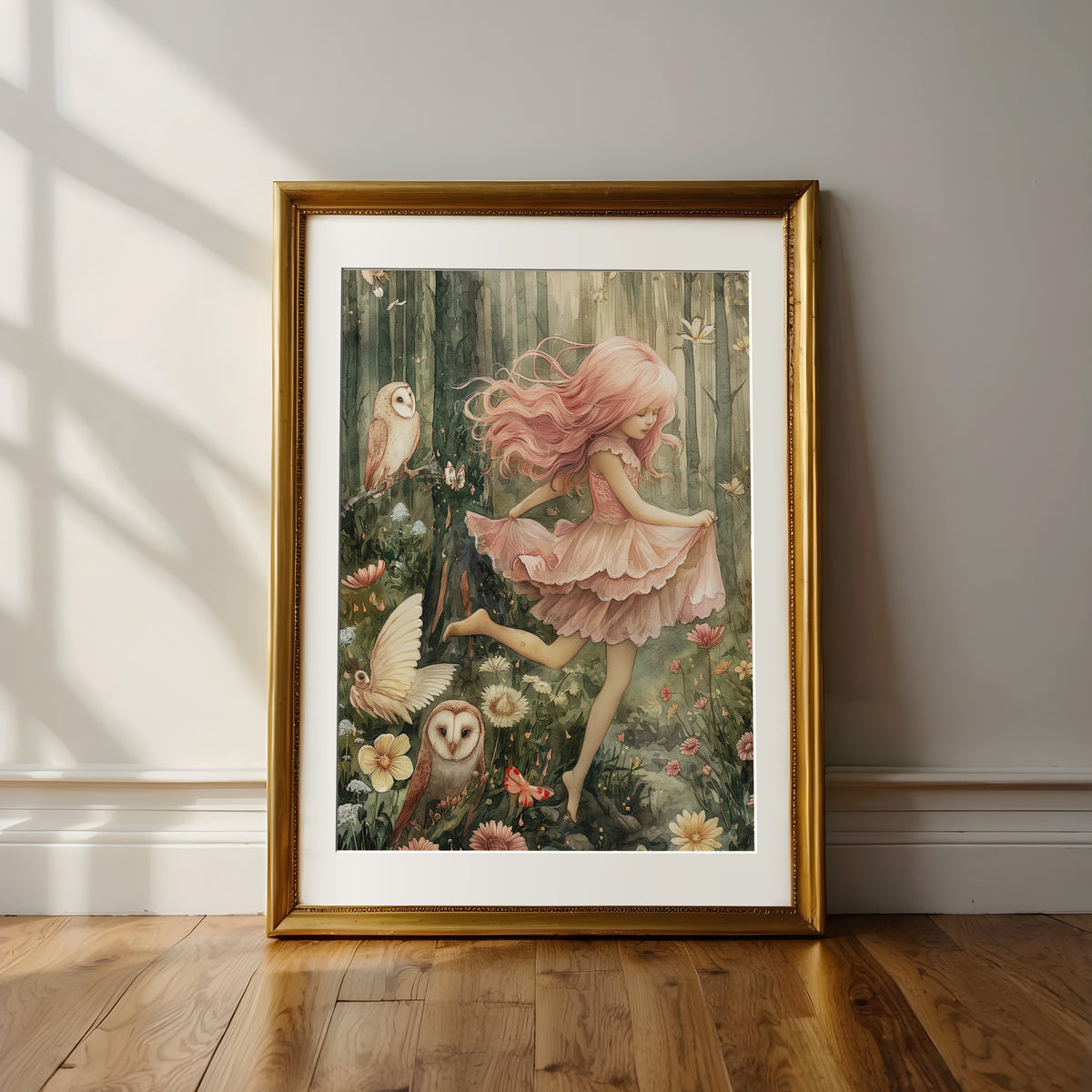 Fairy Wall Art Prints | Girls wall art