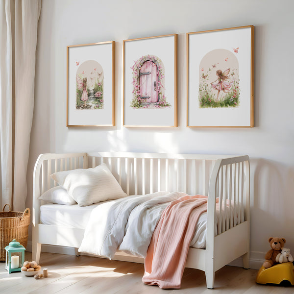 Fairy Garden wall prints - Nursery prints - La Paper Passion