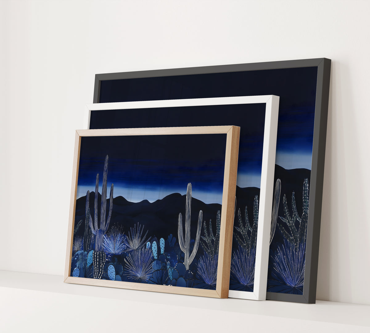 Southwestern art print for modern or bohemian room decor.