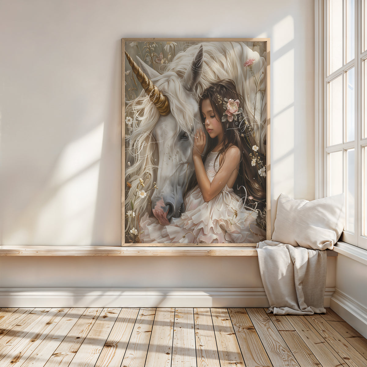 Unicorn wall art | Nursery wall art