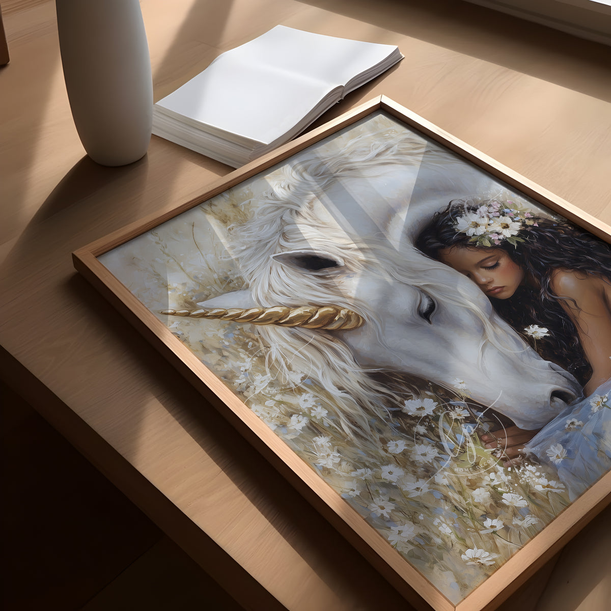 Unicorn wall art | Fantasy Nursery wall art