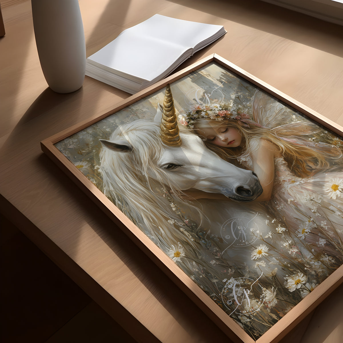 Fairy Nursery wall Art | Unicorn Art