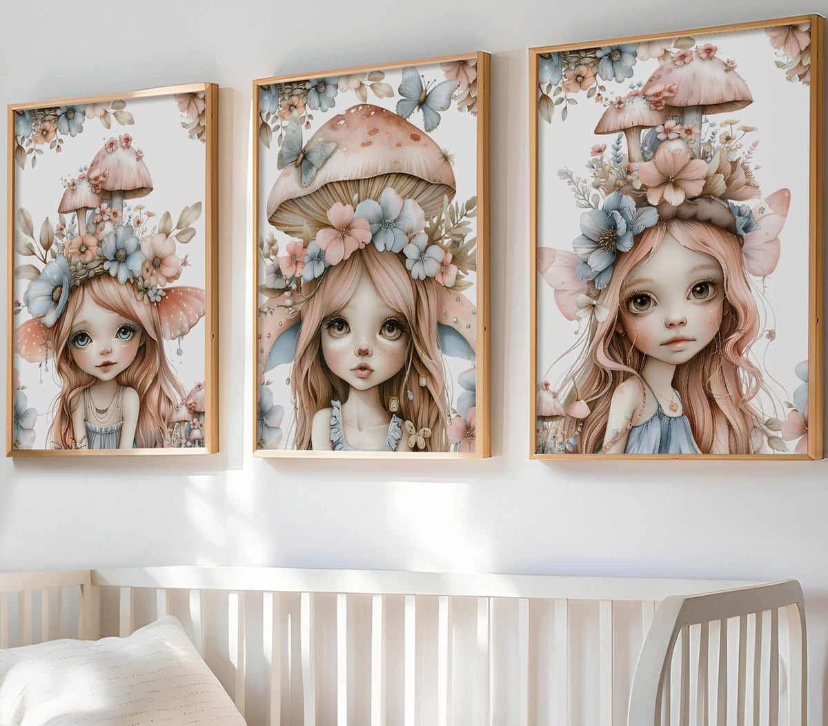 Fairy Wall Art Prints | Girls wall art