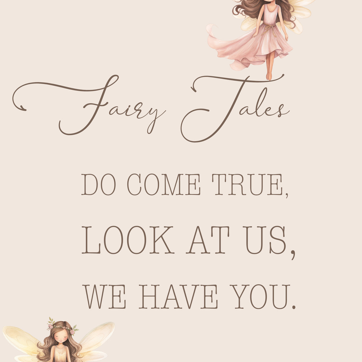 Fairy Prints | Nursery wall art