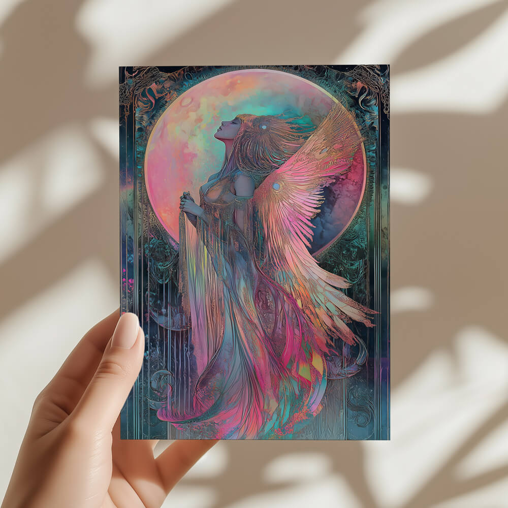 Spiritual goddess A5 art print
