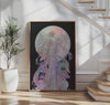 Video preview of goddess-inspired wall art print from La Paper Passion, showcasing feminine, celestial design details in a premium art style