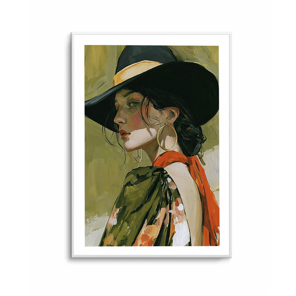 Western inspired wall art for boho home decor