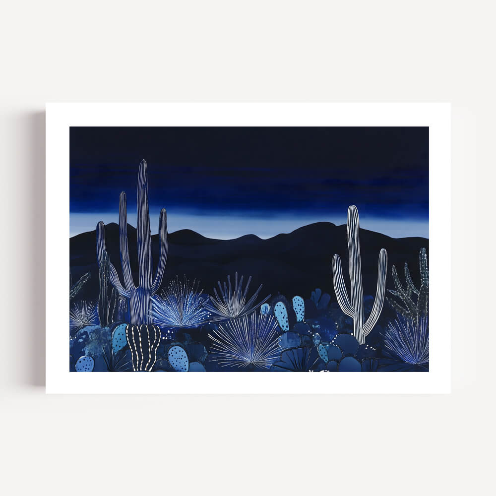 unframed southwestern western desert art print