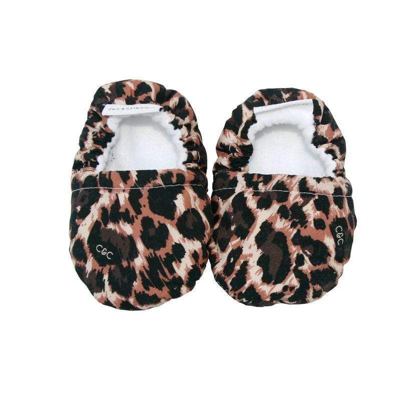 Leopard print Pre -Walker baby shoes - Chuckles and Caz - La Paper Passion