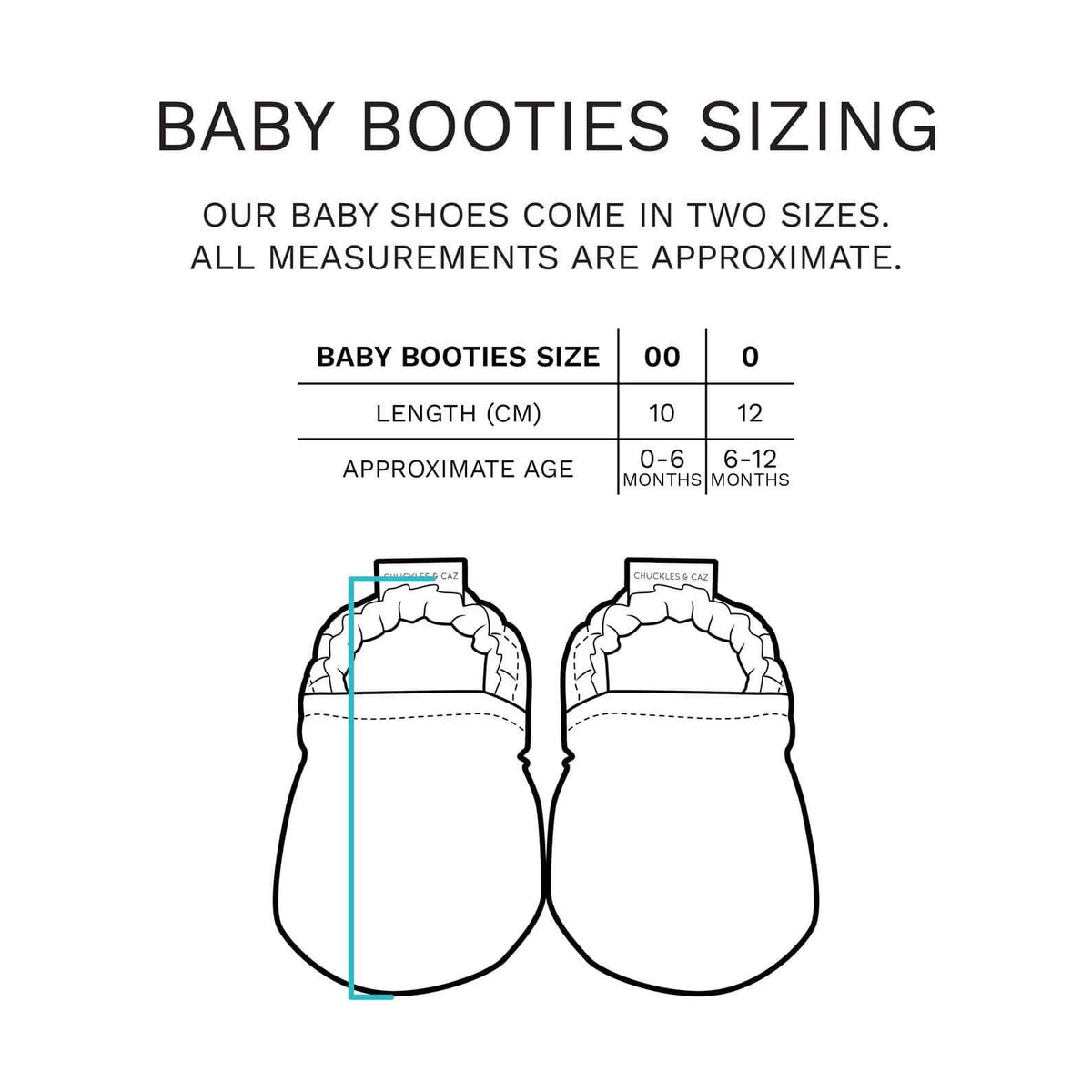 Pre walker Baby Shoes - By Chuckles &amp; Caz - La Paper Passion