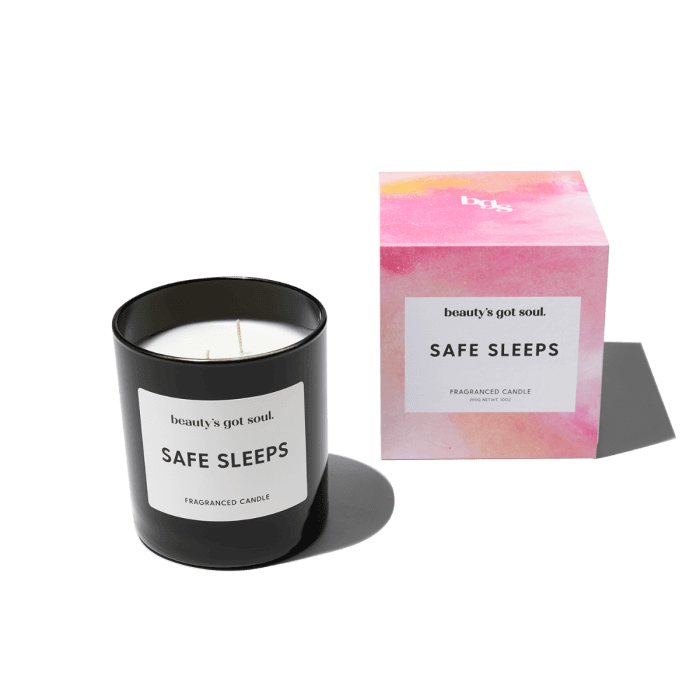 Beauty&#39;s Got Soul  - Safes sleep Mini Candle 70G - La Paper Passion