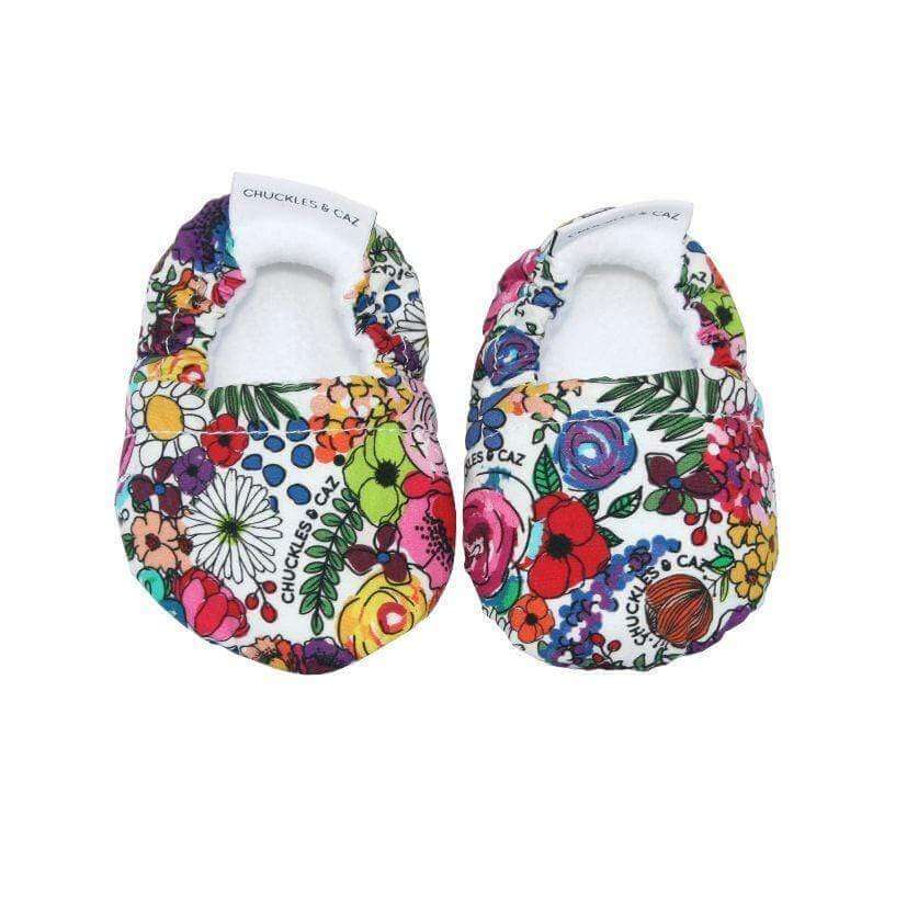 Floral Delight Pre walker shoes - Chuckles & Caz - La Paper Passion